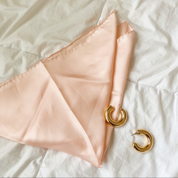 Vintage Accessories - 100% PURE Silk Mini Scarf Headband